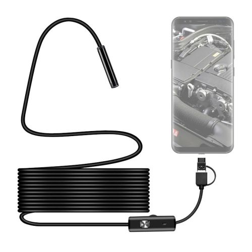 Camara Endoscopica 10 Metros LED USB Flexible Celular