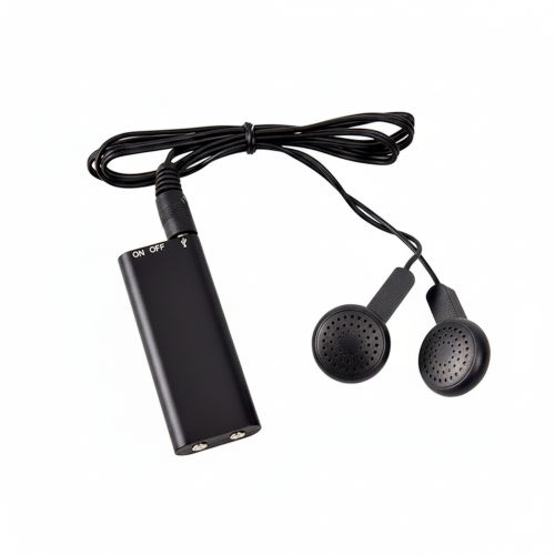 foto del producto conectado a sus audifonos