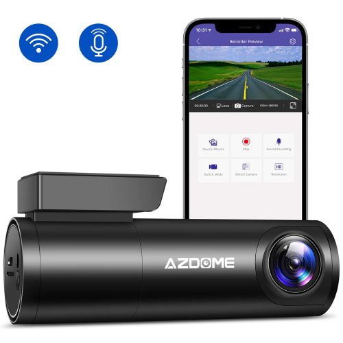 Camara Dashcam Vehiculo Azdome M300 G-Sensor App 150°