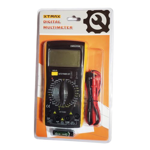 Multimetro Digital Tester DM9205A XTMAX CATIII AAA